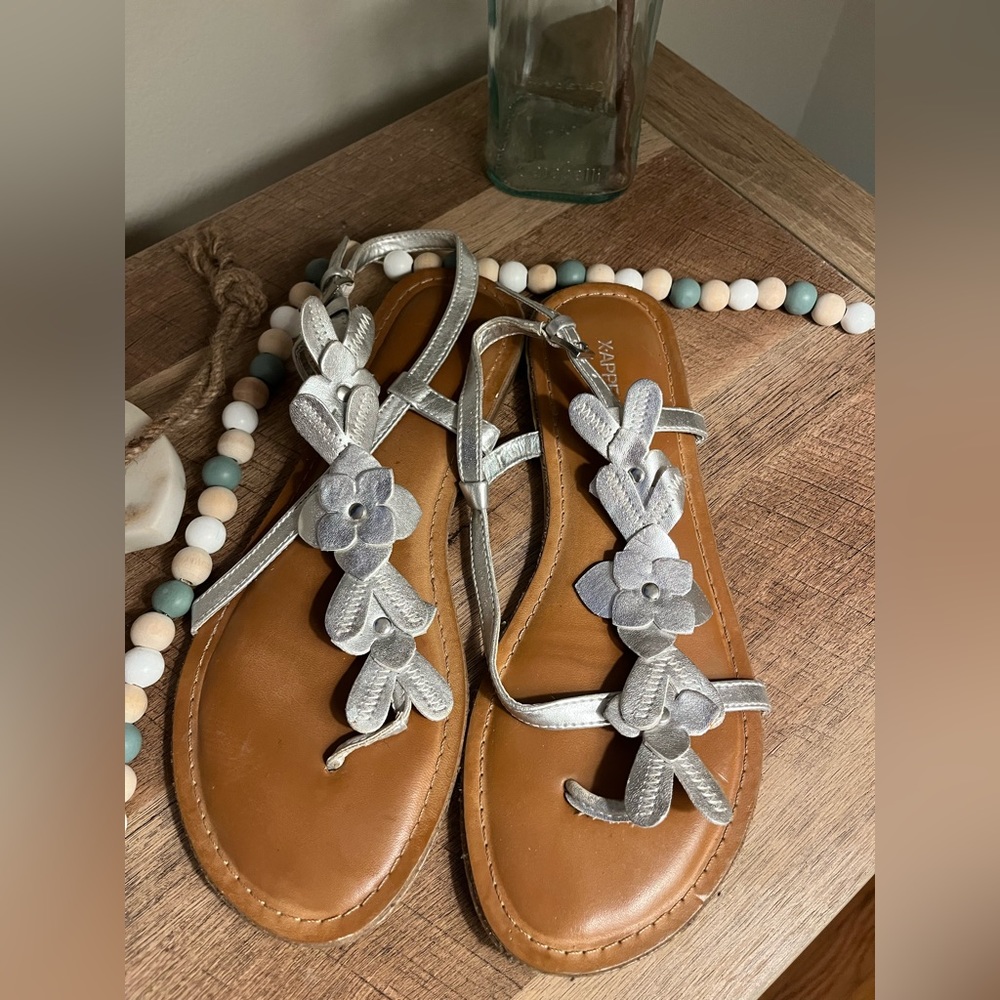 Silver Sandals